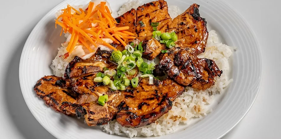 Best charbroiled pork chop in Calgary, AB